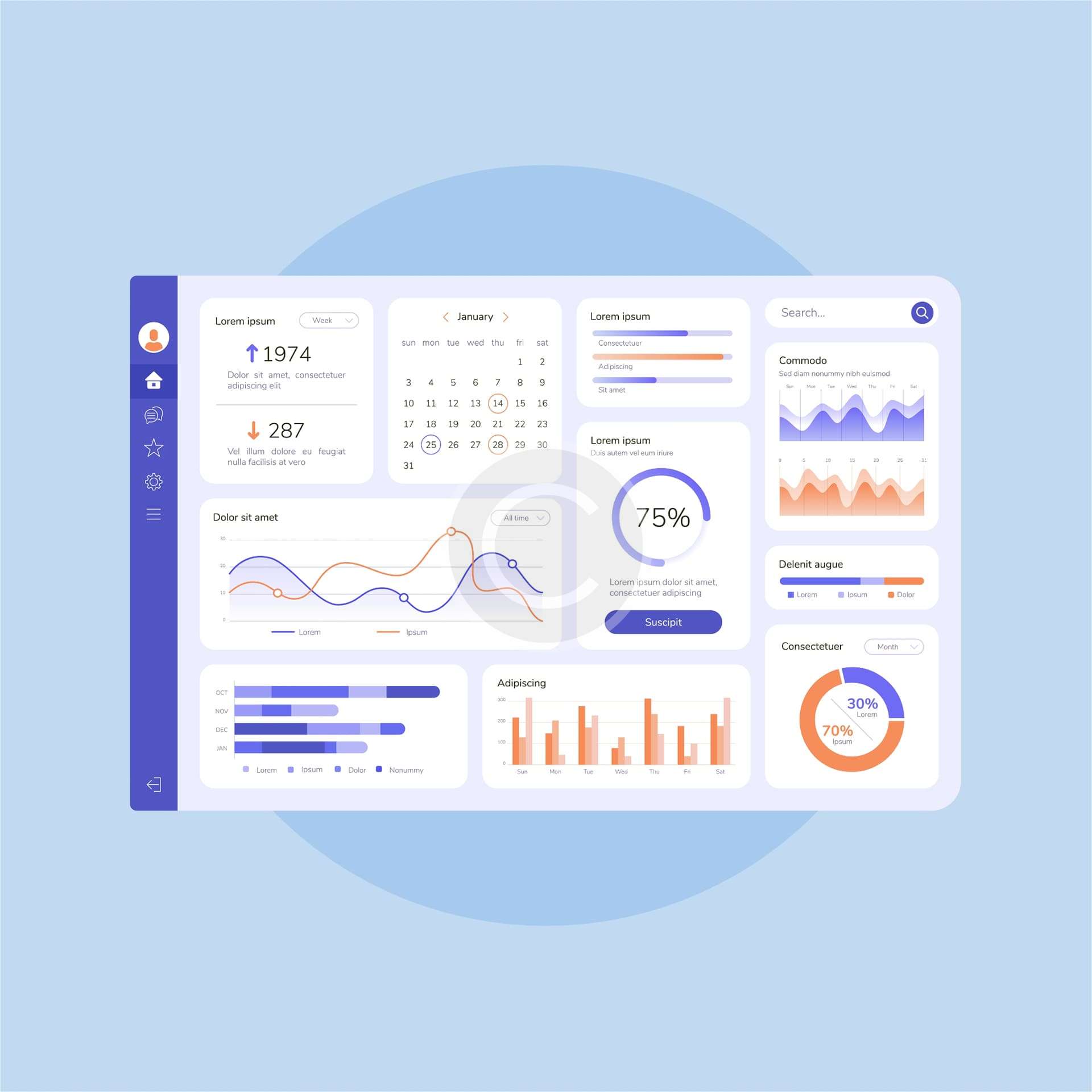 Company dashboard